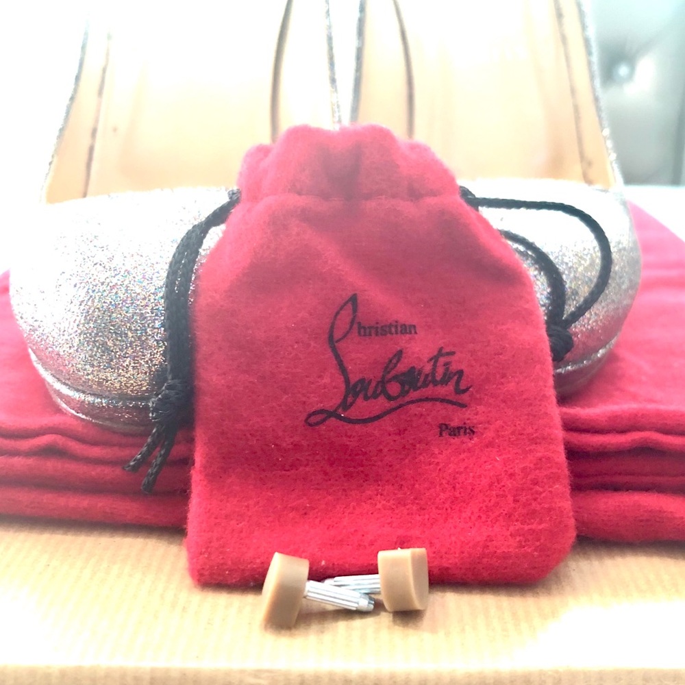 Christian Louboutin Neofilo Glitter Pumps - Picture 8 of 8
